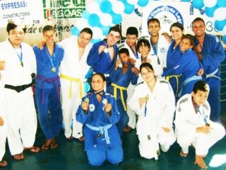 Judocas de Três Lagoas no Torneio Início.