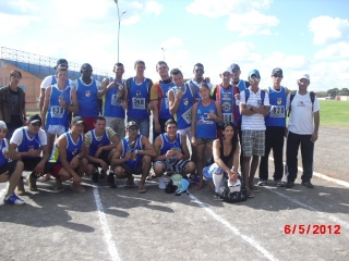 Equipe de atletismo de Ponta Porã foi a terceira melhor do estado nos JAMS.