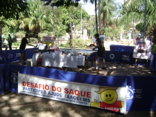 Desafio do saque será realizado durante 1ª Festa no Parque.
