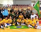 Seleção Brasileira de Futsal Down é tricampeã mundial
