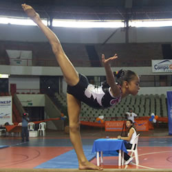 Campo Grande ganha vice inédito em torneio infantil de ginástica