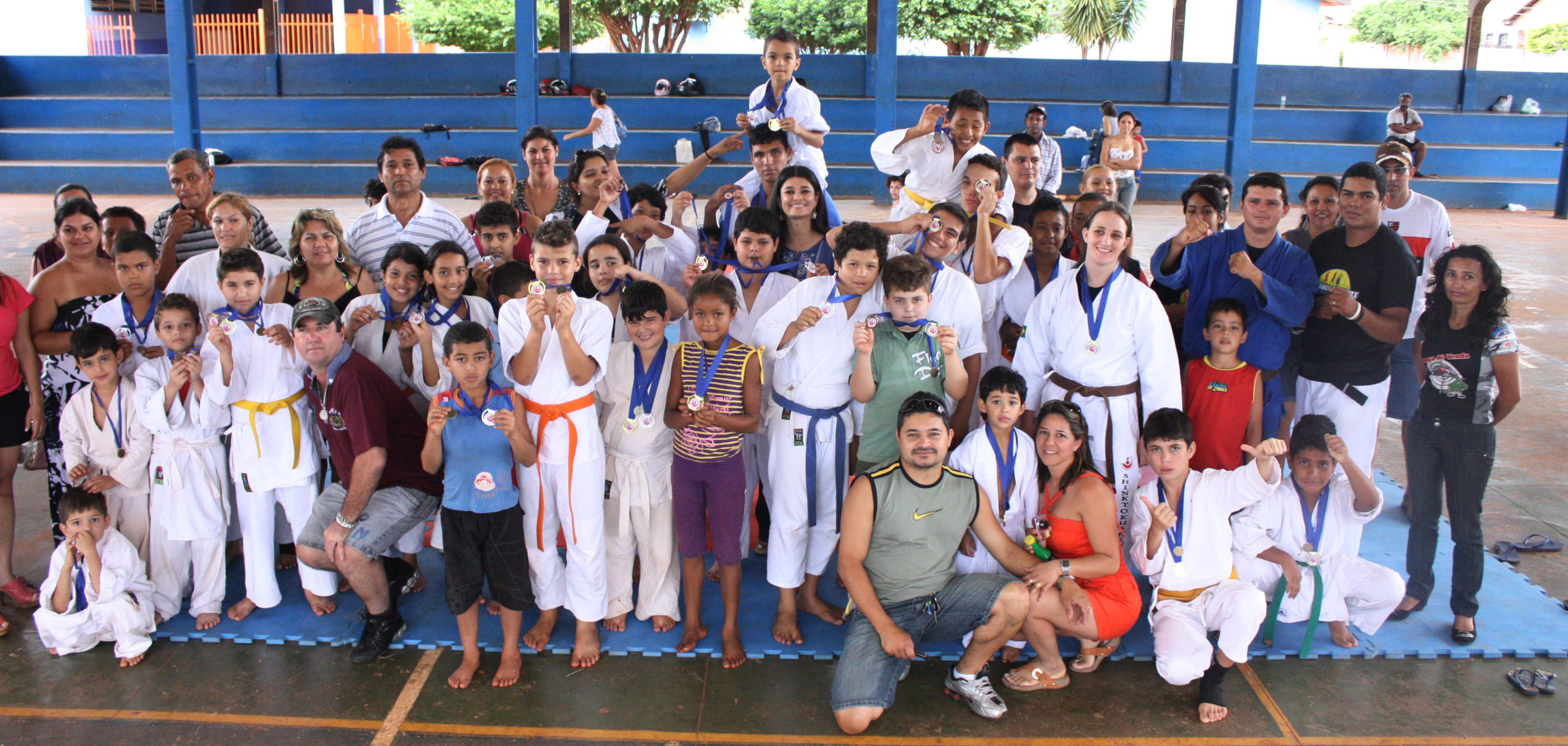I Torneio de Karatê Kyoku–shin do Projeto Tocando em Frente aconteceu domingo