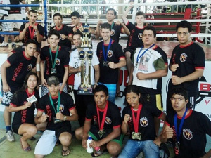 Atletas de Corumbá se destacam em campeonato estadual de Muay thai