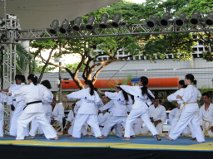 Dourados recebe apresentações dos alunos de Judô, Karatê e Taekwondo