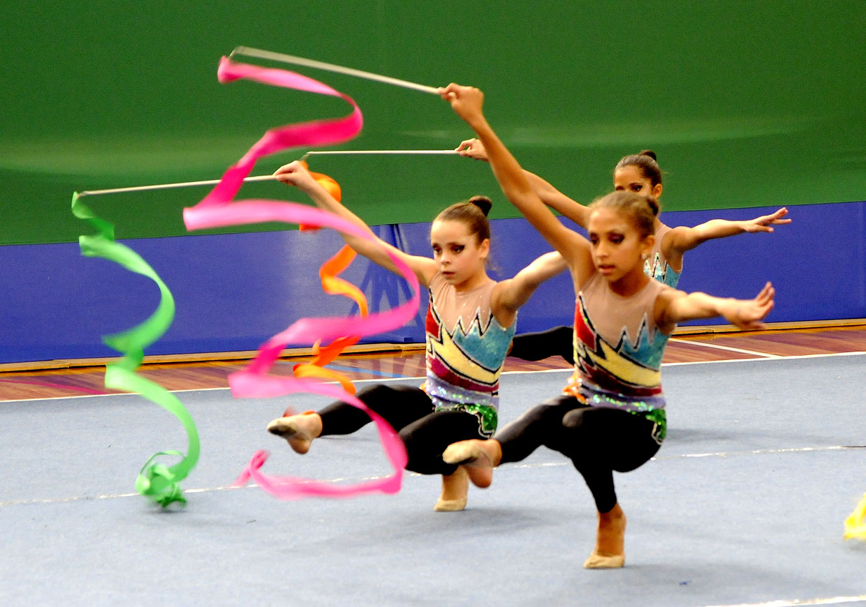 Torneio de Ginastica Rítmica vai reunir mais de 150 atletas no Jacques da Luz