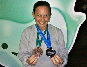 Nadadora de MS fatura 2 medalhas nos Jogos Nacionais do Sesi