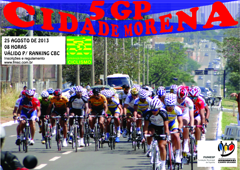 Quinta edição do GP Cidade Morena de Ciclismo acontece neste domingo