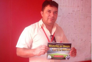 Naviraiense escreve livro sobre as seleções do Brasil nas Copas do Mundo