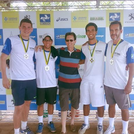 MS conquista medalha de ouro na Copa das Federações de Tênis