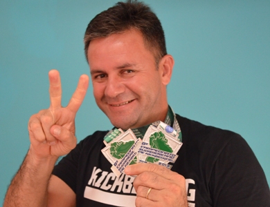 Três-lagoense perde no Mundial, mas é vice do Sul-americano de Kickboxing