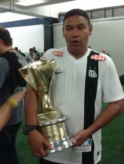 Irmão do técnico do Novoperário é campeão da Copa São Paulo com o Santos