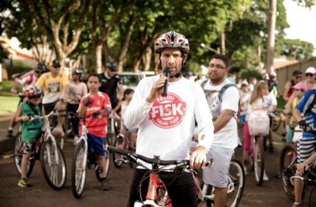 Pedalada Fisk Abilio Pietramale reúne 320 'bikers' em Dourados