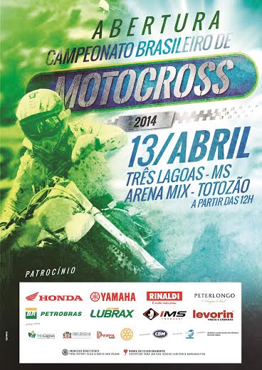 Ingressos do Brasileiro de Motocross estão à venda