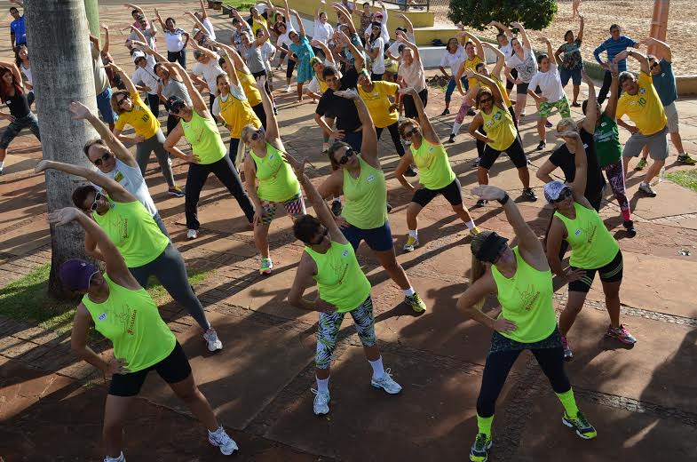 Prefeitura promove nesta quarta aulão de ginástica com tema da Copa do Mundo