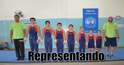 Equipe de Ginástica Artística representa o MS em nível nacional