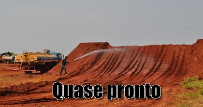 Pista do Brasileiro de Motocross recebe vistoria do prefeito