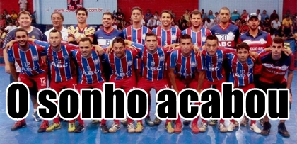 ABC perde e fica fora da decisão 