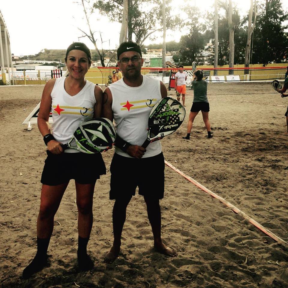 Dupla sul-mato-grossense representa o estado no Circuito Brasileiro de Beach Tennis