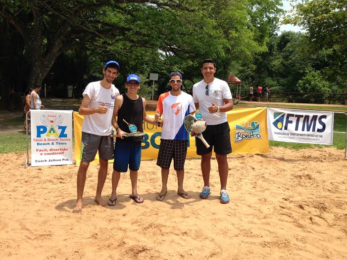 Definidos os campeões no estadual de Beach Tennis