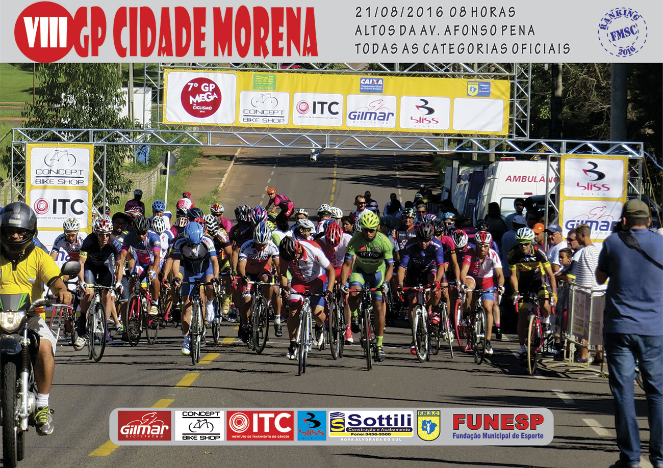 GP Cidade Morena acontece no dia 21 de agosto