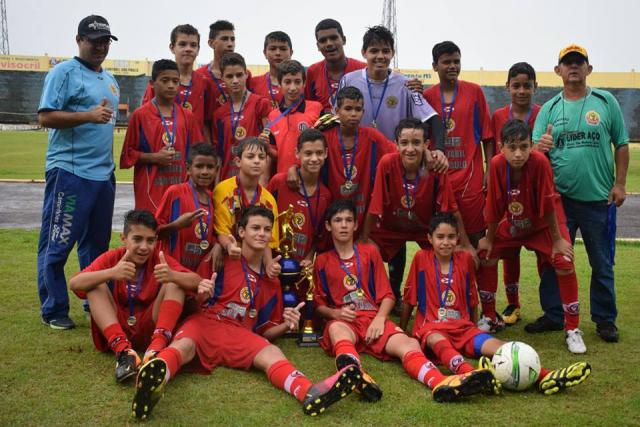 Sete de Dourados é campeão da Taça Integração sub-13