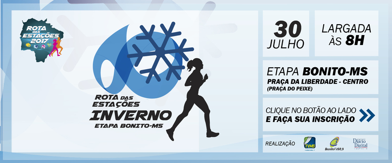 Domingo: Corrida de Inverno de Bonito alia o esporte à cultura