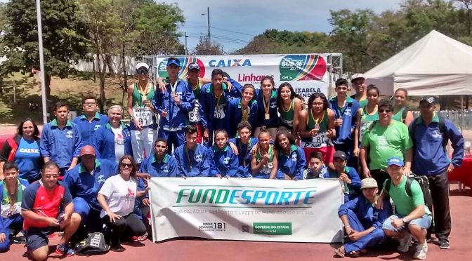 MS 10 conquista medalhas em Centro-Oeste de Atletismo