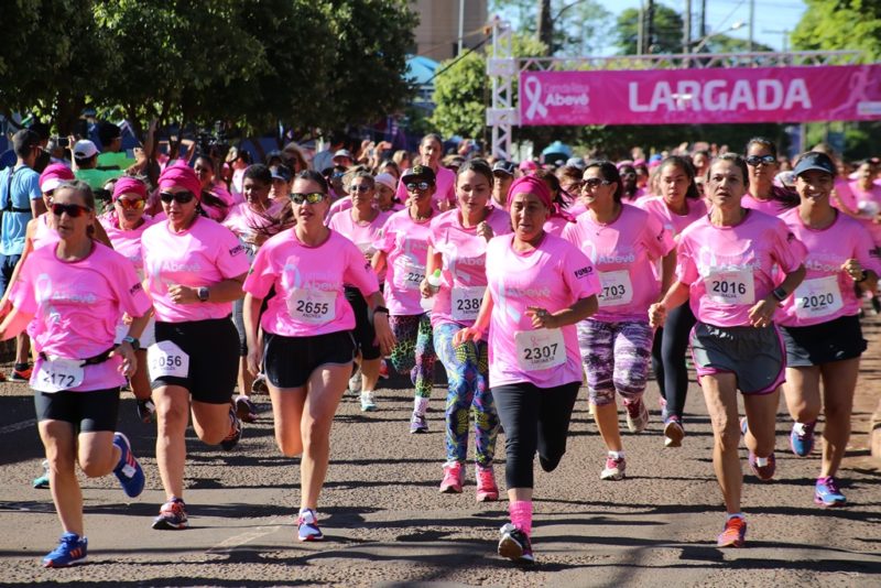 Corrida e Caminhada Rosa acontece dia 28 em Dourados
