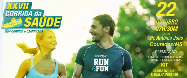 Corrida da Saúde chega à 18ª edição na cidade de Dourados