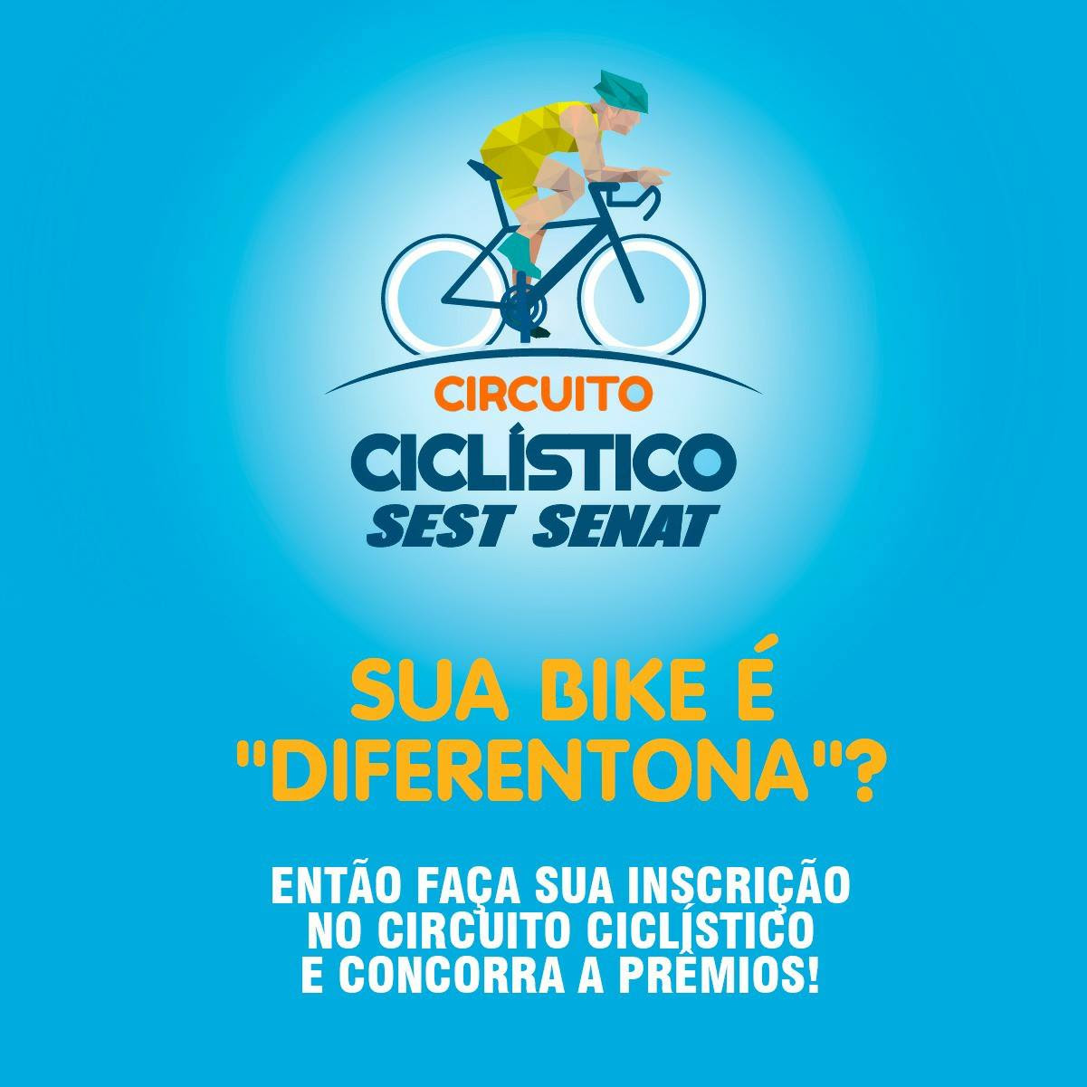 Circuito irá premiar bicicletas diferentes e melhor idade