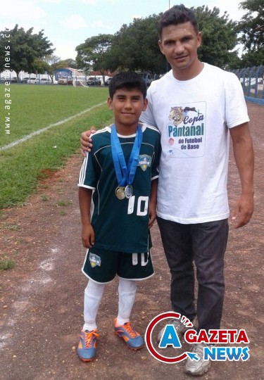 Jogador de Paranhos é destaque na Copa Pantanal de Base