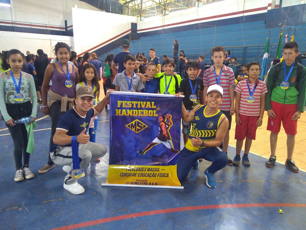 Faculdade realizou Festival de Handebol em Ponta Porã