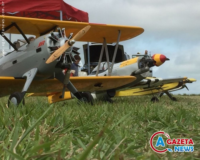 Aeromodelismo vem ganhando adeptos em Amambai