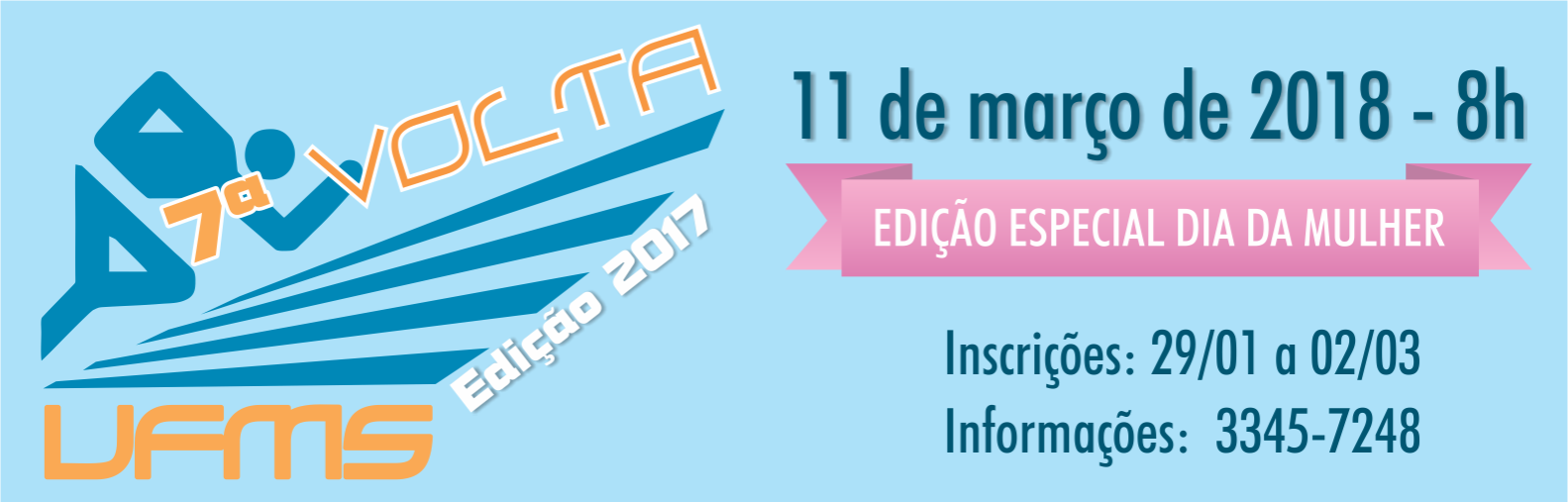 Volta UFMS será em março e inscrições começam no dia 29