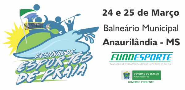 Festival de Esportes de Praia 2018 acontece nesse fim de semana em Anaurilândia