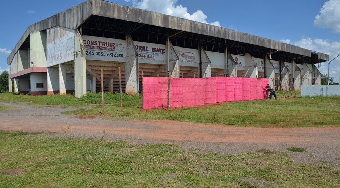 Ginásio interditado começa a ser revitalizado em Aquidauana