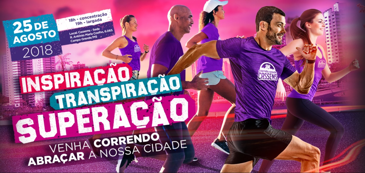 8ª Corrida Cassems abre inscrições em Campo Grande