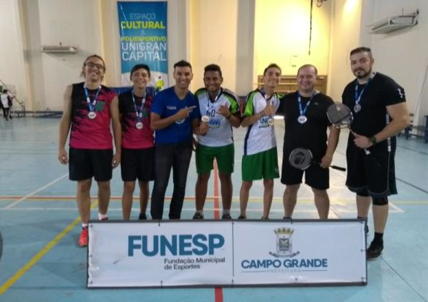 Badminton conheceu seus campeões nos Jogos Abertos da Capital