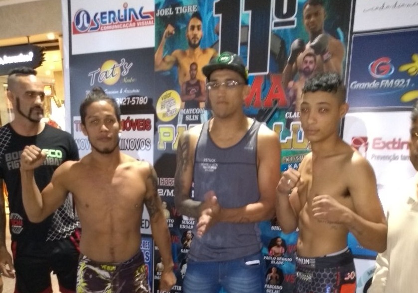Maycon Slin e Joel Tigre faturam o cinturão no Parabellum Fight
