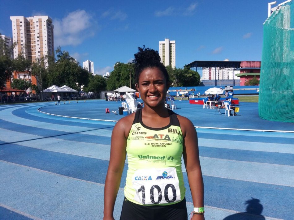 Atleta de Três Lagoas se consagra entre as 10 melhores em campeonato nacional