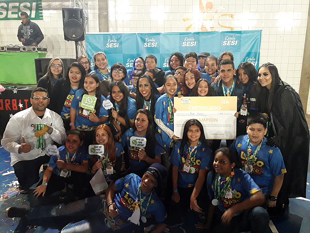 Lego Space é a grande campeã do Interclasse de Robótica 