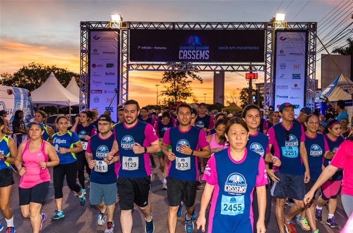 Corrida Saúde Cassems-Noturna recebe inscrições até 7 de julho