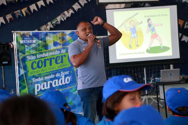 Medalhista olímpico marca presença na etapa de Campo Grande do Circuito CAIXA