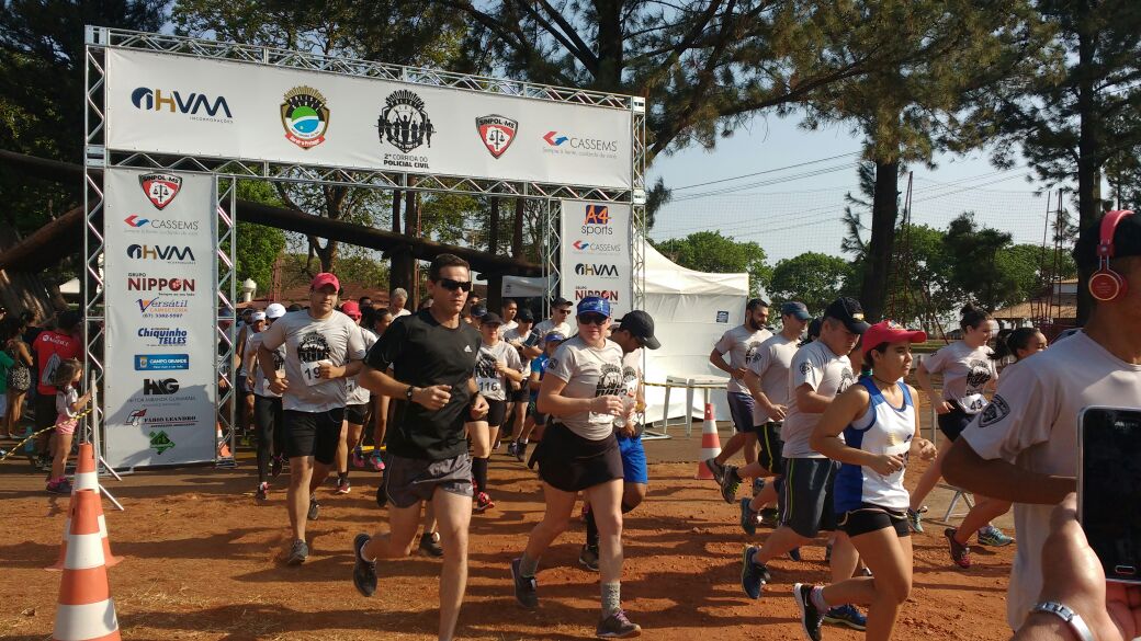 Sinpol-MS promove 3ª Corrida do Policial Civil no próximo domingo 