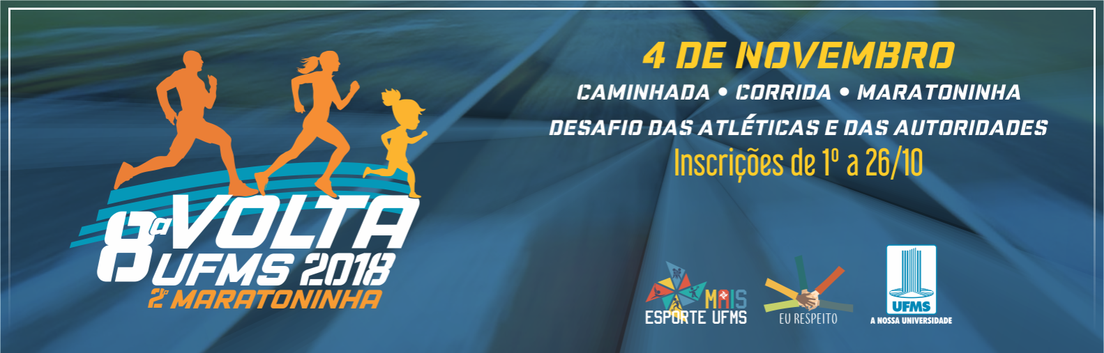 8ª Volta UFMS acontece neste domingo em Campo Grande