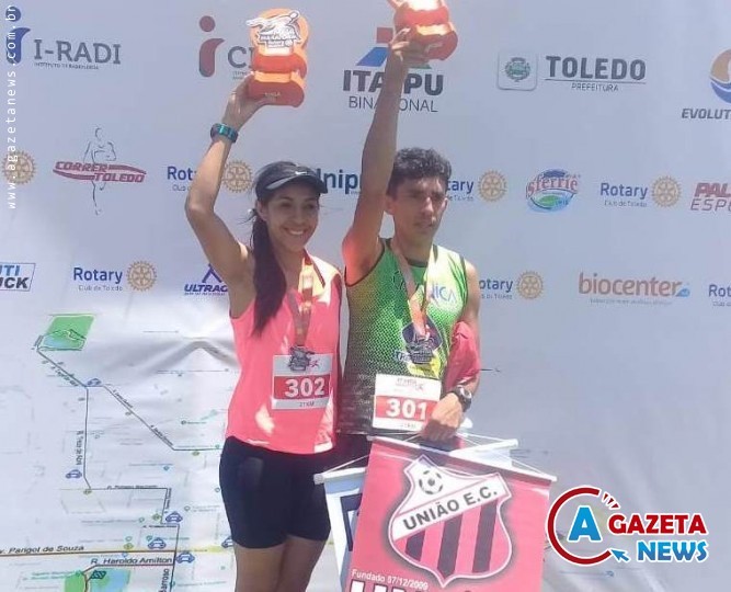 Amambaienses vencem meia maratona no Paraná
