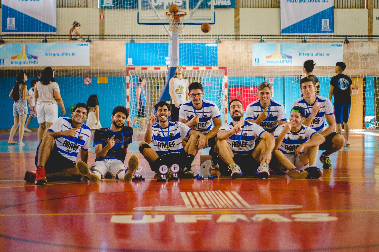 Atlética de Educação Física vence Arquitetura e torna-se campeã em torneio de Basquete da UFMS