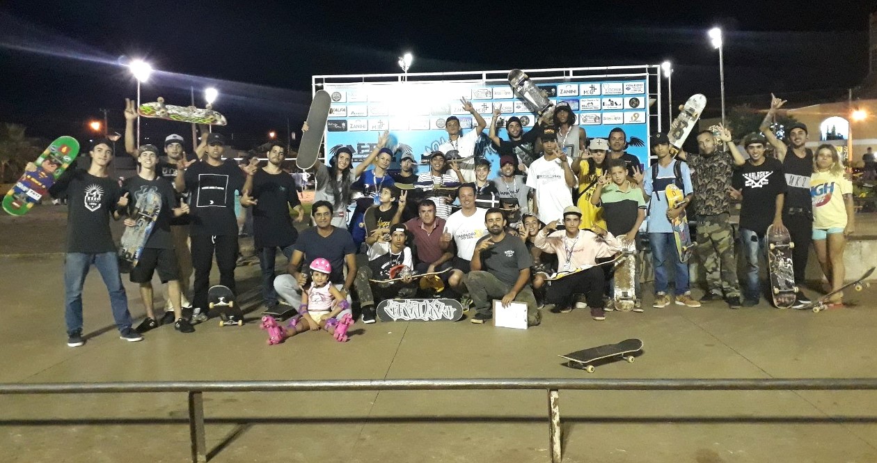 Competição de skate reúne mais de 100 atletas em Chapadão do Sul