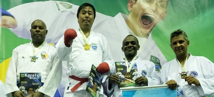 Caratecas de MS garantem 12 medalhas em etapa do Brasileiro