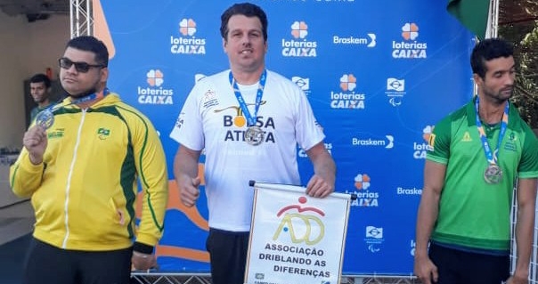 Paratleta de MS bate recorde das Américas no arremesso de peso